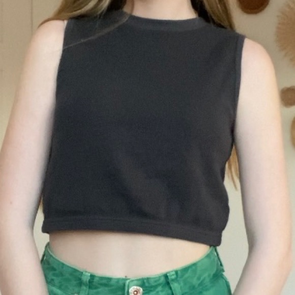 Black ROOLEE tank top - Picture 2 of 2